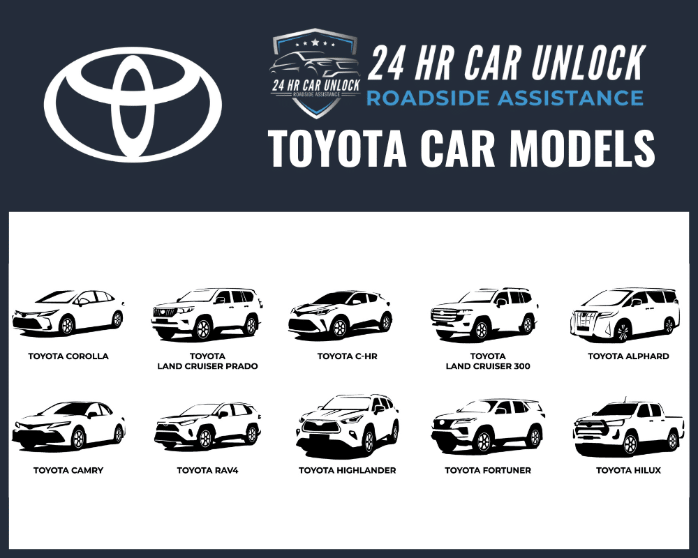 toyota car locksmiths
