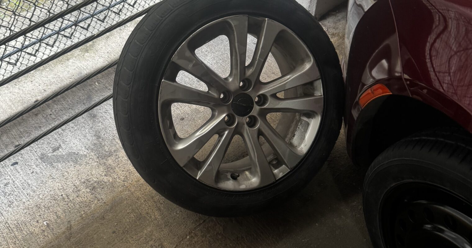 flat tire change new braunfels