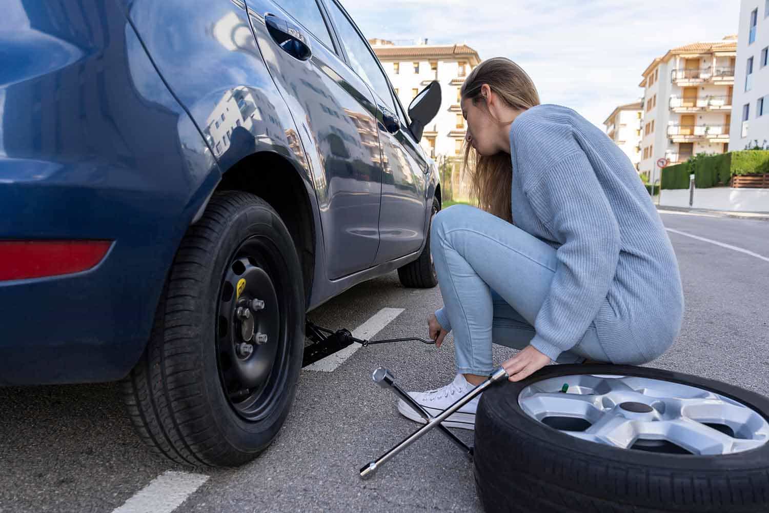 Flat Tire Change Spring, TX