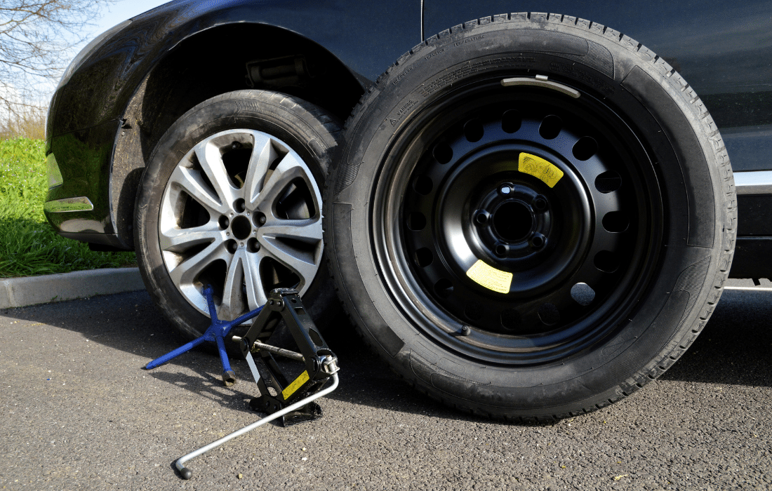 Flat Tire change in Plano, TX