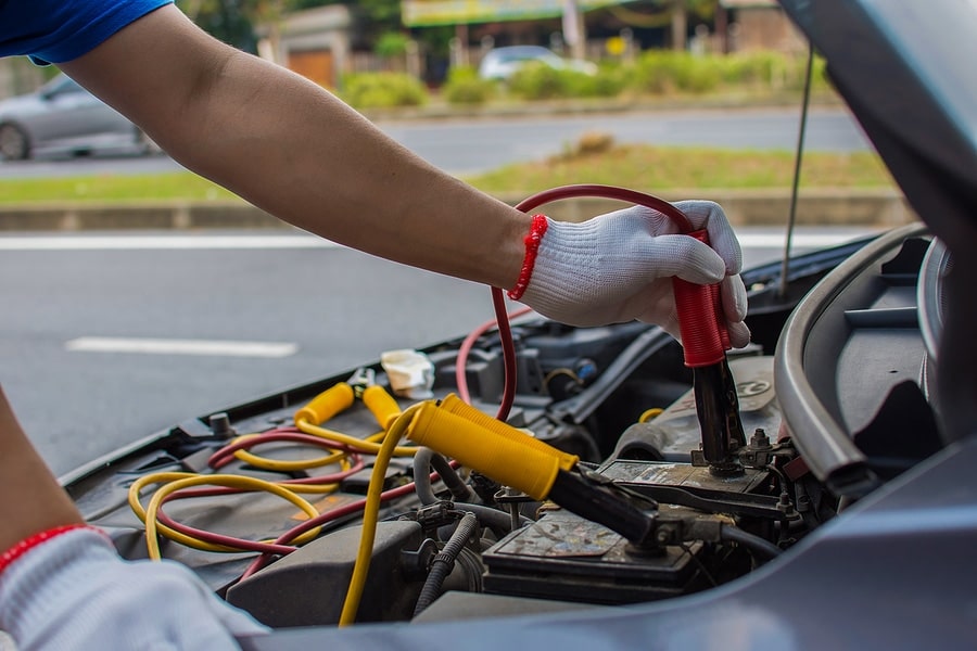 car jump start service