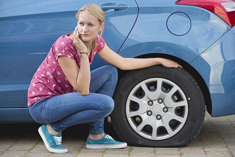 flat tire change round rock